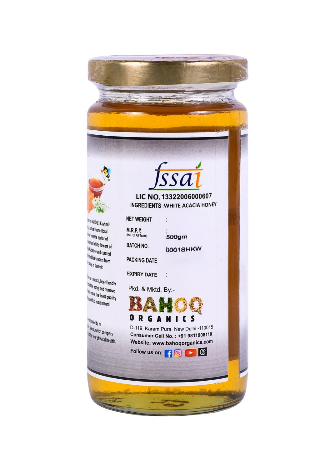 Kashmir White Honey